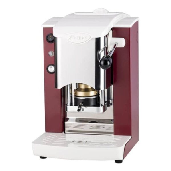 MACCHINA DA CAFFE' A CIALDE PLAST SLOT INOX BORGOGNA ABS BIANCO (SIBORBBASOTT)