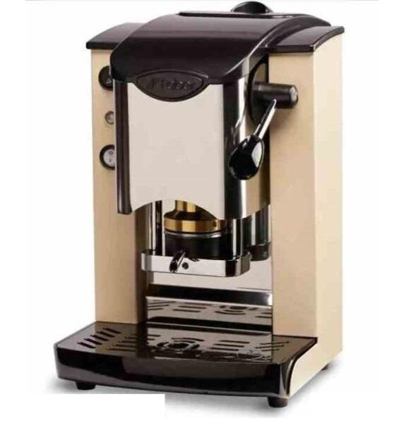 MACCHINA DA CAFFE' A CIALDE PLAST SLOT INOX SABBIA ABS NERO (SISABNBASOTT)