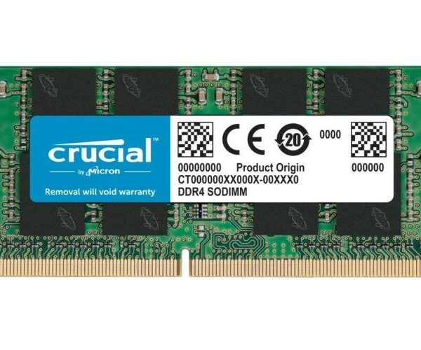 MEMORIA SO-DDR4 8 GB PC3200 (1X8) (CT8G4SFRA32A)