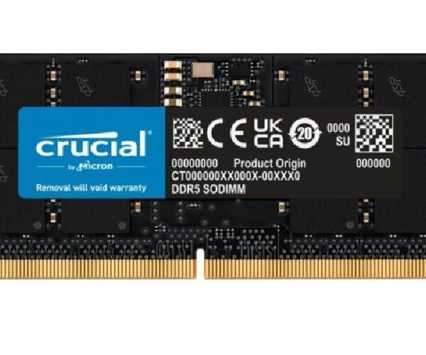 MEMORIA SO-DDR5 16 GB PC5600 (1X16) (CT16G56C46S5)