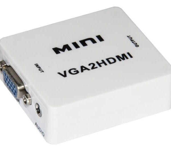 MINI CONVERTITORE VGA-HDMI CON AUDIO (LKCONV06)