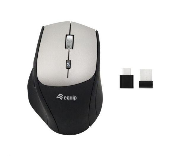 MOUSE WIRELESS CON ADATTATORE USB-C+A (245115)