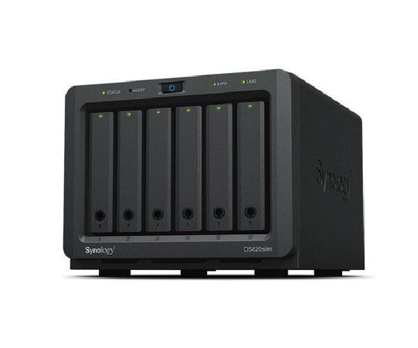 NAS DISKSTATION DS620SLIM NERO 6 VANI