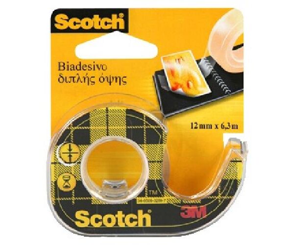 NASTRO BIADESIVO SCOTCH 665-136D 12x6.3 - SENZA CHIOCCIOLA
