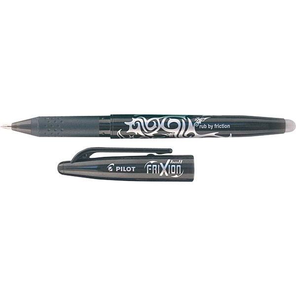 PENNA A SFERA PILOT PUNTA 0,7MM CANCELLABILE NERA (12 PEZZI)