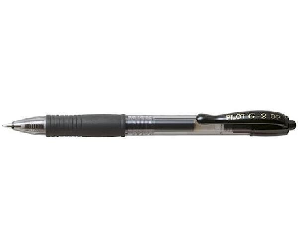 PENNA SCATTO ROLLER GEL G2 BL-G2-7 NERA (12 PEZZI)
