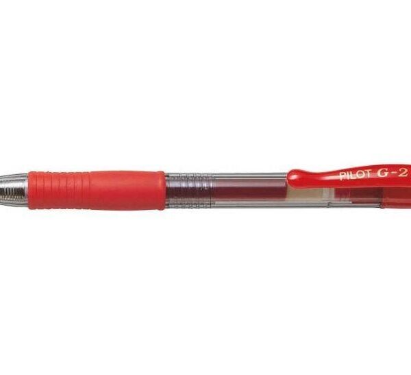 PENNA SCATTO ROLLER GEL G2 BL-G2-7 ROSSA (12 PEZZI)