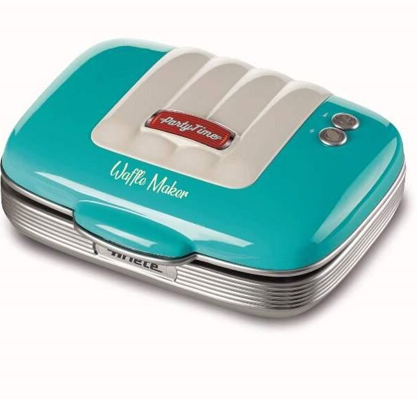 PIASTRA PER WAFFLE MAKER PARTY TIME AZZURRO (1973)