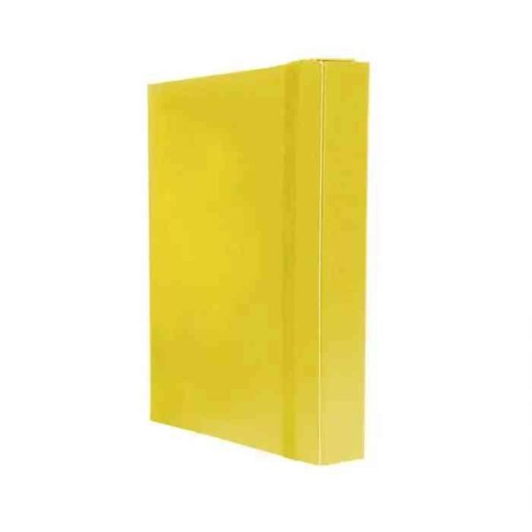RACCOGLITORE PORTAPROGETTI CON ELASTICO DORSO 3 GIALLO