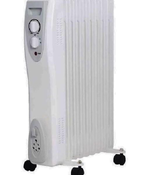 RADIATORE AD OLIO OR2000-9 STUFA ELETTRICA - INTERNO 9 ELEMENTI 2000W - BIANCO