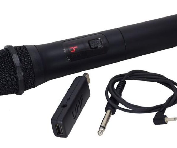 RADIOMICROFONO A BATTERIA VHF (SET 175)