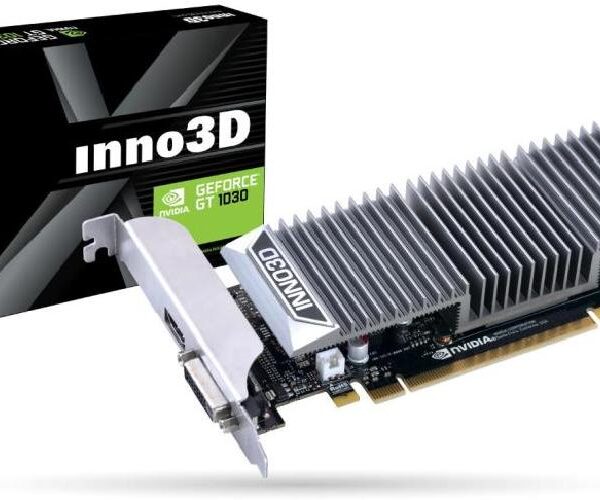 SCHEDA VIDEO GEFORCE GT1030 0DB (N1030-1SDV-E5BL) 2 GB PCI-E