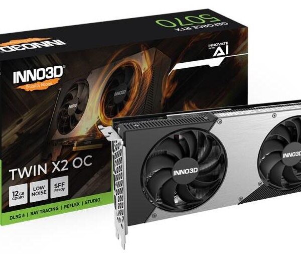 SCHEDA VIDEO GEFORCE RTX 5070 TWIN X2 OC 12 GB (N50702-12D7X-195064N)