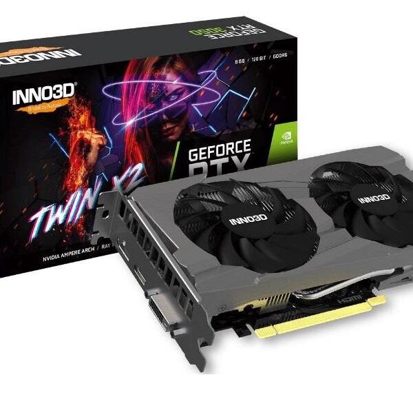SCHEDA VIDEO RTX 3050 TWIN X2 8 GB (N30502-08D6-1711VA41)