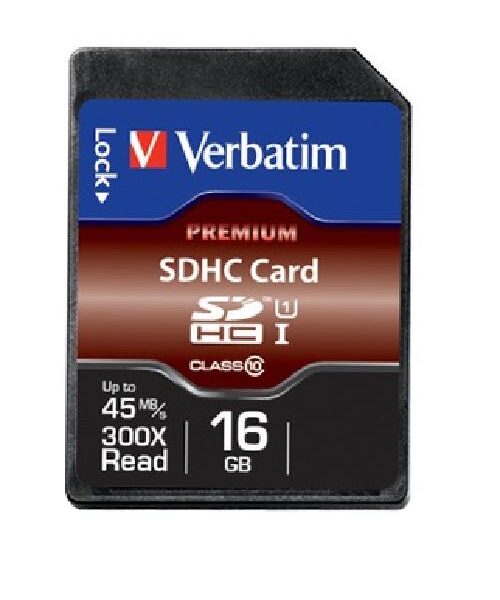 SECURE DIGITAL 16 GB (43962) CLASSE 10 (U1) 300X