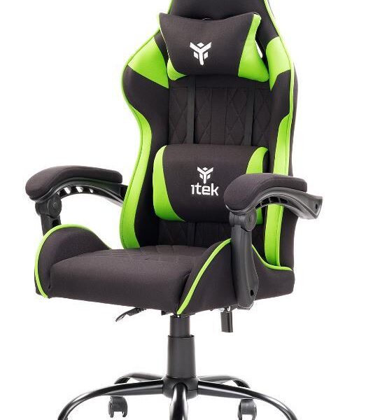 SEDIA RHOMBUS FF10 GAMING CHAIR - NERA/VERDE (ITCGFF10BG)