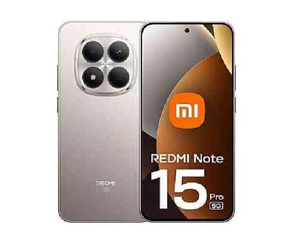 SMARTPHONE REDMI NOTE 15 PRO - 8+256GB 4G TITANIUM
