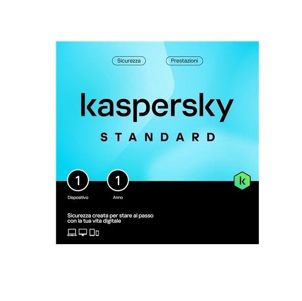 SOFTWARE SLIMBOX STANDARD ANTIVIRUS FULL 1 LICENZA 1 ANNO 1 DISPOSITIVO (KL1041T5AFS-SSB)