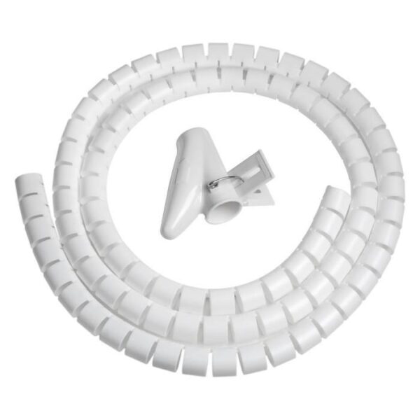 SPIRALE AVVOLGI CAVO H 1,5 MT (SN21505/WH) BIANCA