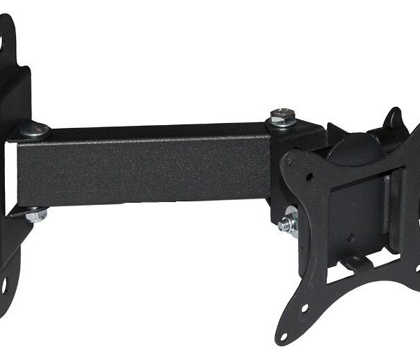 STAFFA SUPPORTO A PARETE 2 SNODI PER TV DA 14" A 27" (LKBR131)