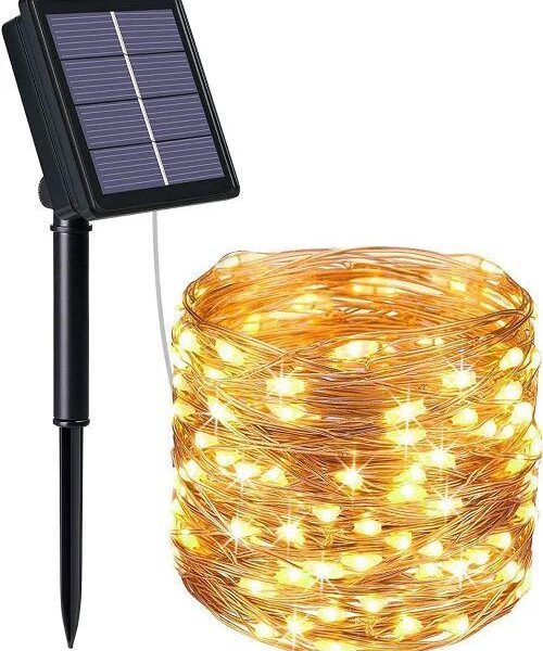 STRISCIA LED 100 STRIP 10MT CALDA LUCE SOLARE (F0-11-17)