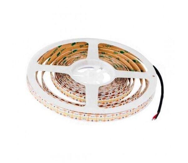 STRISCIA LED VT-2110 150LM/W 24V STRIP 5MT 21W/M BIANCO FREDDO 6400K IP20 (2604)