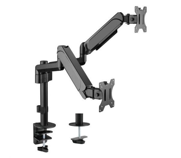 SUPPORTO DA TAVOLO A DOPPIO MONITOR DA 17" A 32" (650133)