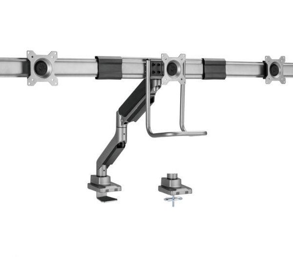 SUPPORTO DA TAVOLO A TRIPLO MONITOR DA 17" A 27" (650162)
