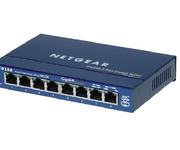 SWITCH 8 PORTE GS108GE 10/100/1000