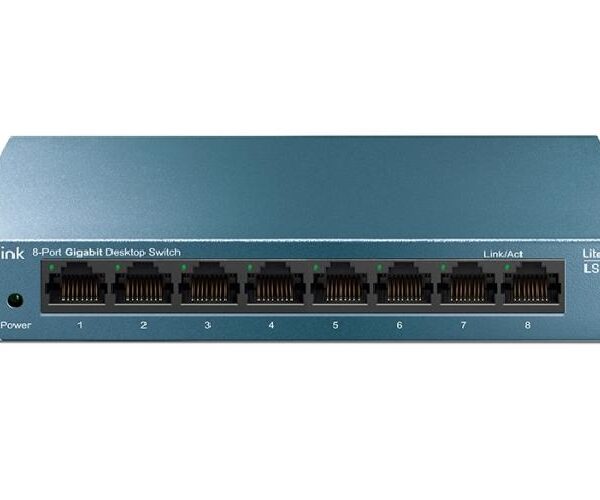 SWITCH RETE 8 PORTE 10/100/1000 LS108G