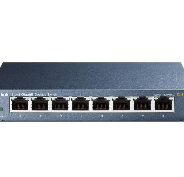 SWITCH RETE 8 PORTE TL-SG108 V3