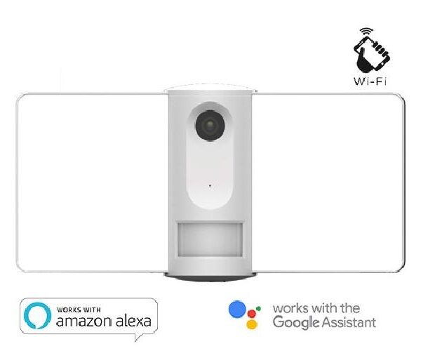 TELECAMERA SORVEGLIANZA MA-WCF1S WI-FI FLIGHT 1S CON LUCE, PIR E SIRENA - OUTDOOR
