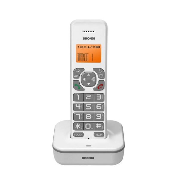 TELEFONO CORDLESS BRAVO STAR BIANCO/GRIGIO