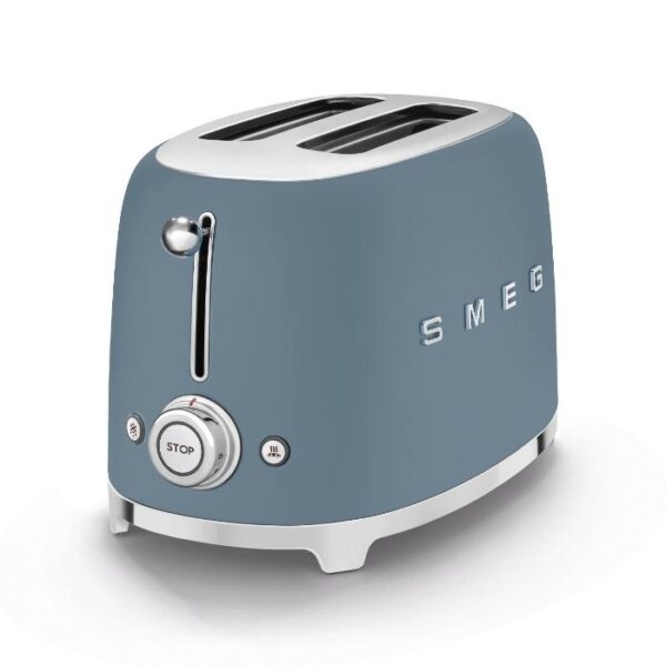 TOSTAPANE STORM BLUE TSF01SBMEU - 2X SLOT - ESTETICA 50'S STYLE - BLU