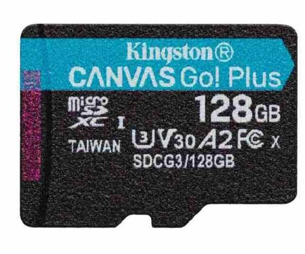 TRANS FLASH 128 GB CANVAS GO PLUS (SDCG3/128GBSP) CLASS 10 (SENZA ADATTATORE)