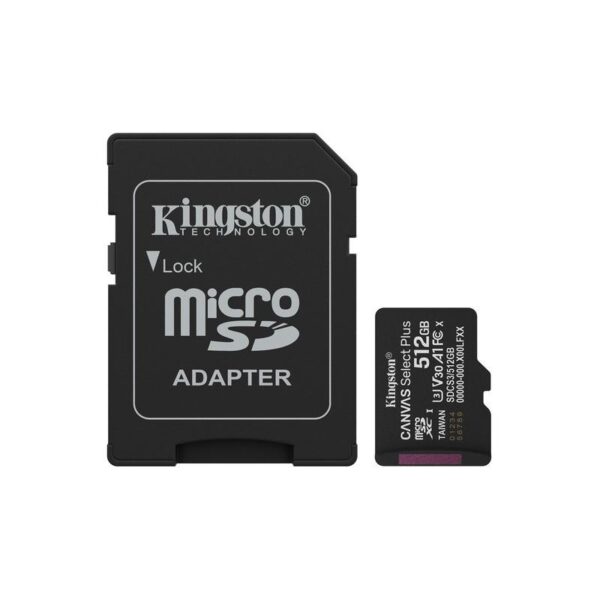TRANS FLASH 512 GB CANVAS SELECT PLUS (SDCS3/512GB) CLASS 10