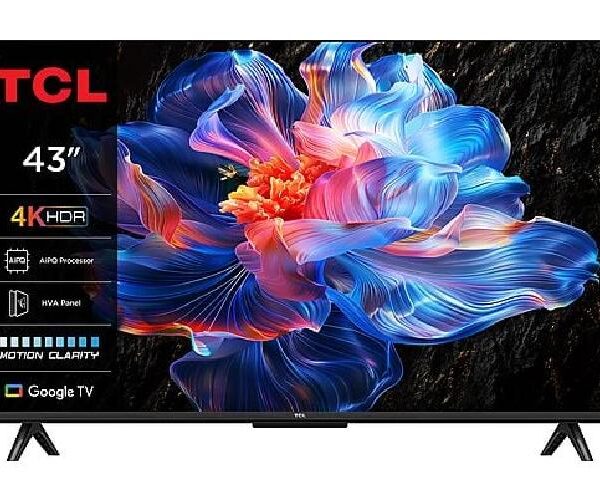 TV LED 43" 43P69K HD SMART GOOGLE TV WIFI BLUETOOTH DVB-T2 NERO