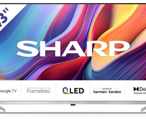 TV QLED 43" 43GP6265E ULTRA HD 4K SMART TV WIFI DVB-T2 GOOGLE TV