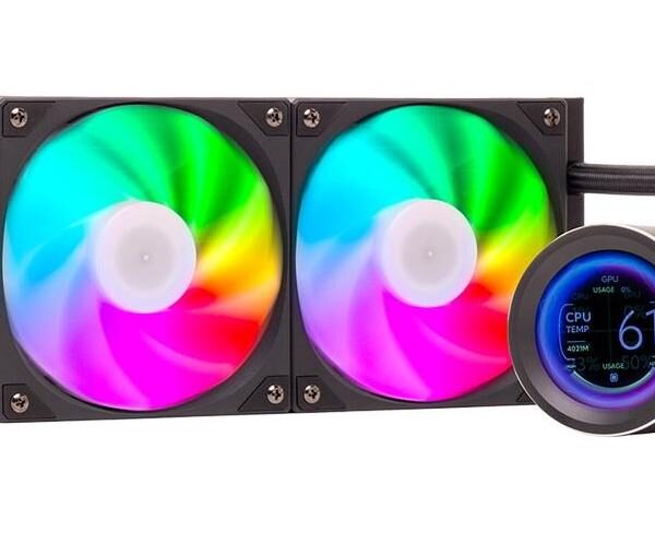 VENTOLA DISSIPATORE A LIQUIDO ARCTIC SPHERE LCD 240 - 240MM (ITLCASL240) UNIVERSALE