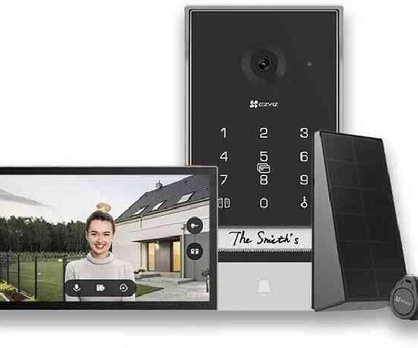 VIDEOCITOFONO SMART TP7 - 2K SCHERMO TOUCH 7" - TASTIERINO + 5 RFID TAG - CONTROLLO REMOTO - RILEVAMENTO MOVIMENTO (EZVCSTP7)