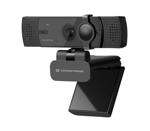 WEB CAM AMDIS08B 4K ULTRA HD CON DOPPIO MICROFONO